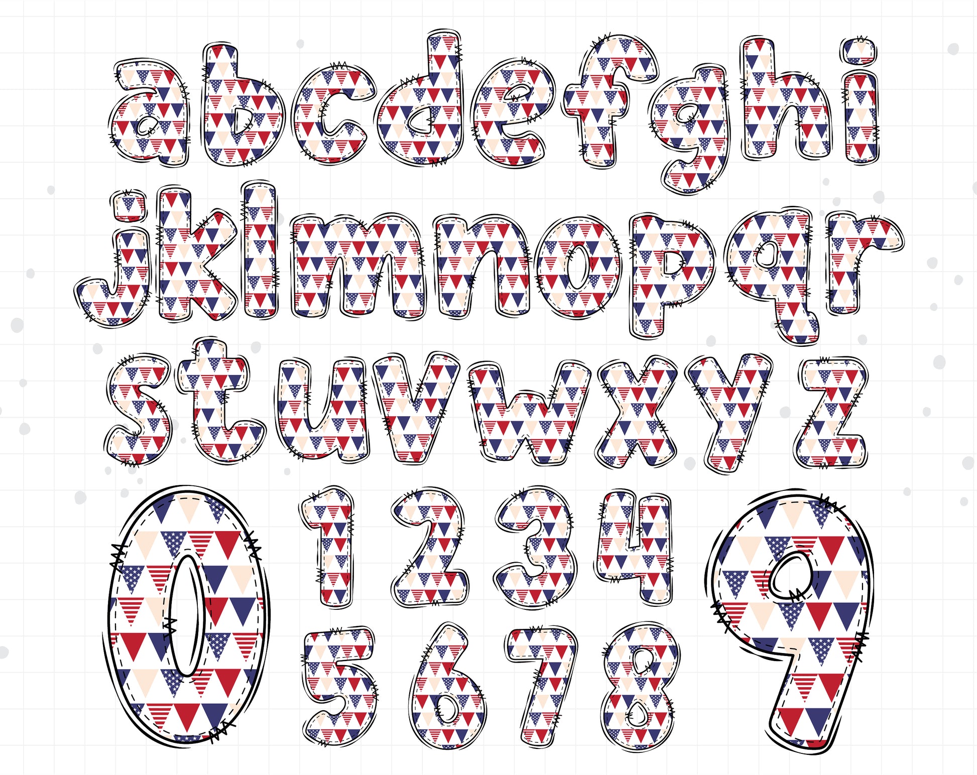 4th of July PNG Sublimation