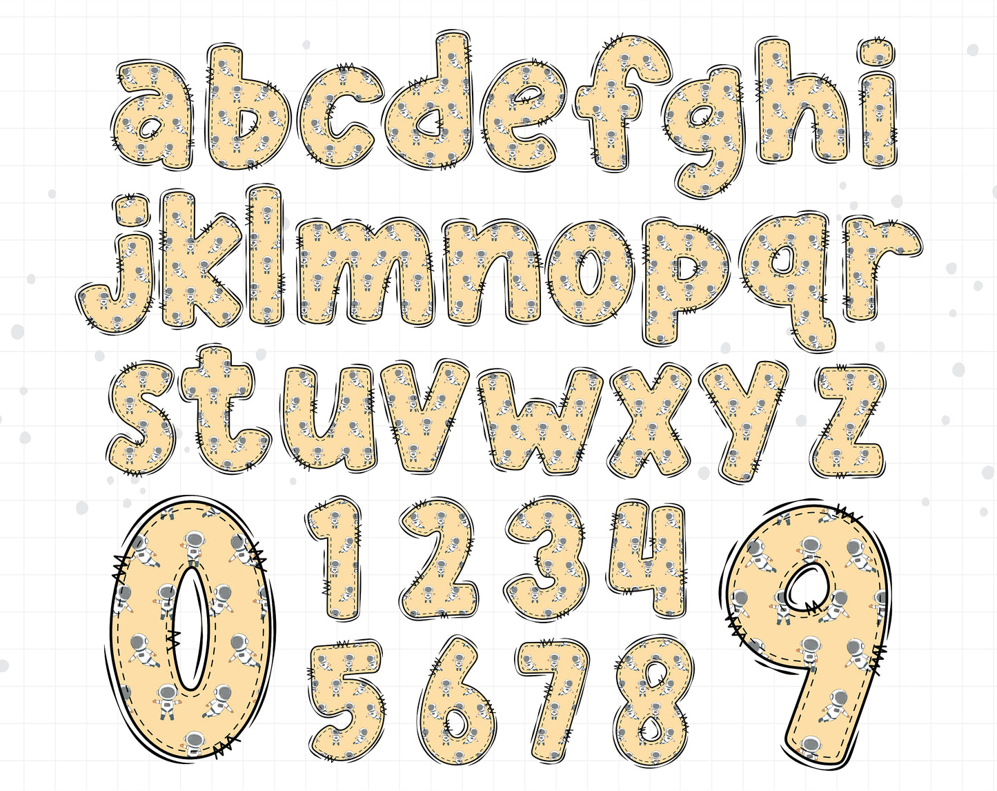 astronaut font