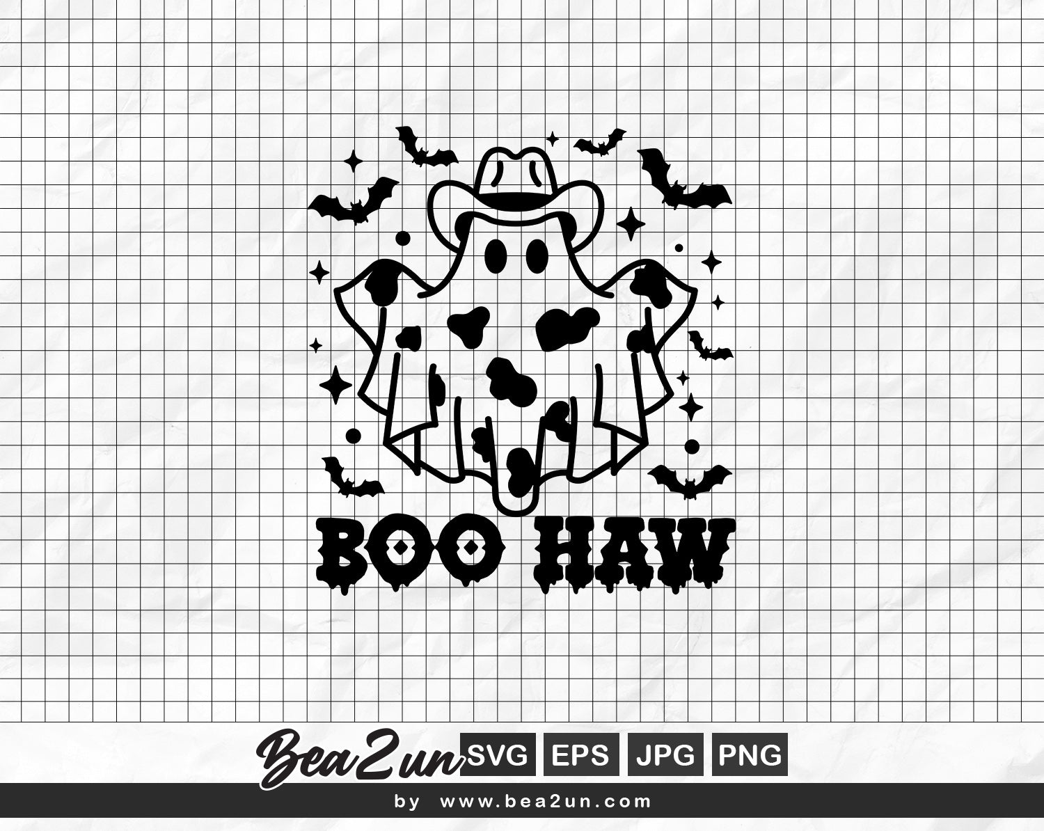 boo haw svg