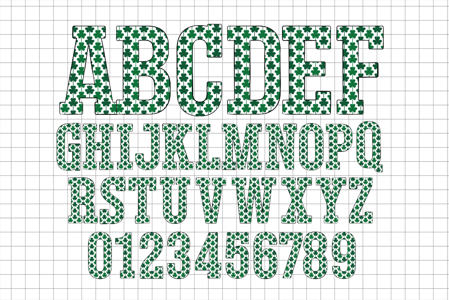 Shamrock Alphabet