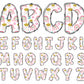 Rainbow Doodle Alphabet