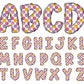 smiley alphabet letters