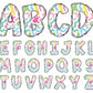 doodle alphabet letters