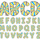 baby boy alphabet letters