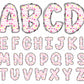 baby girl doodle letters