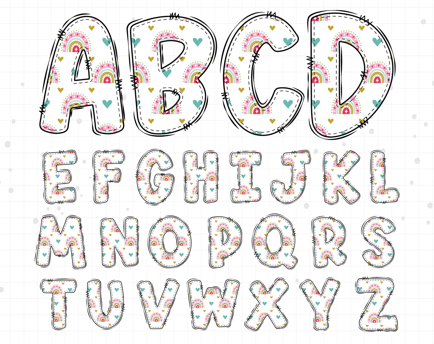 Rainbow Clipart PNG