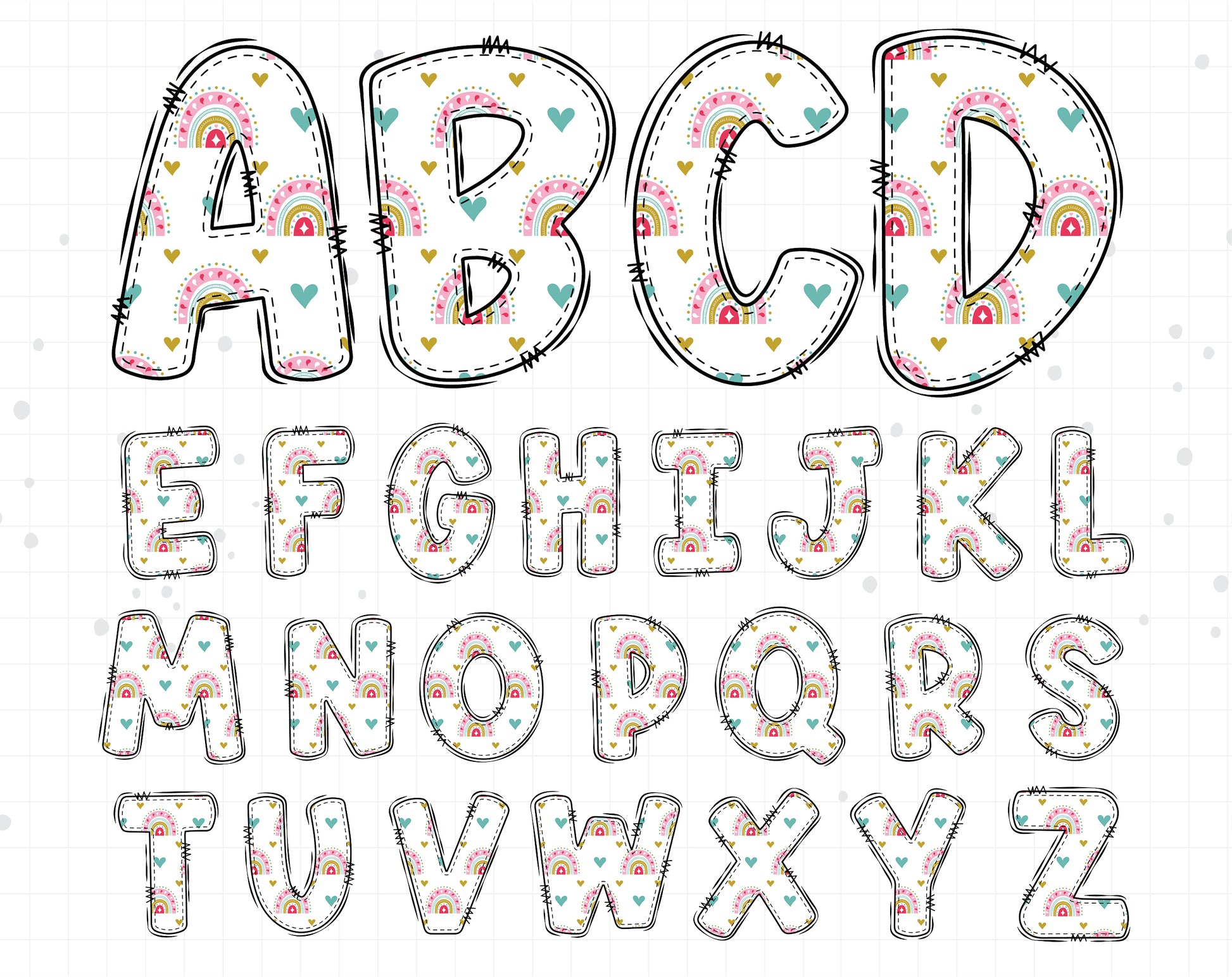 Rainbow Clipart PNG