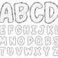 doodle alphabet letters