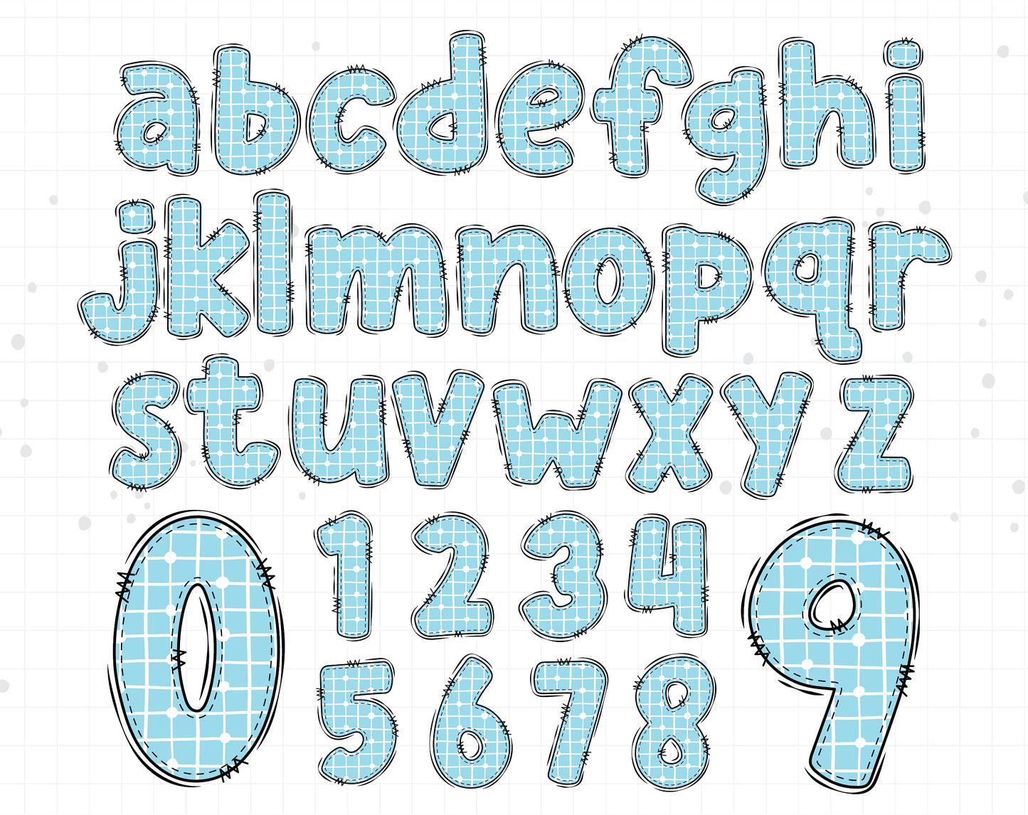 doodle letters png