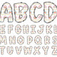 Rainbow Alphabet Letters