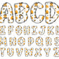 honey bee alphabet png