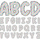 summer doodle letters