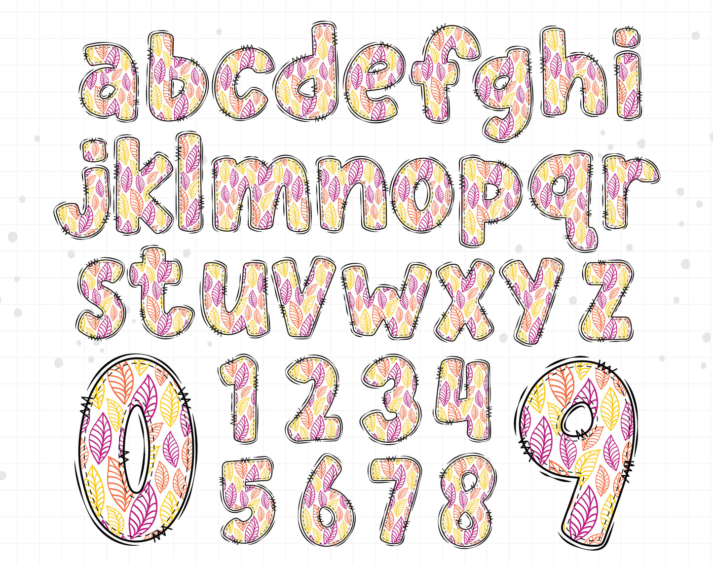 summer alphabet png