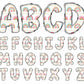 Rainbow Doodle Letters