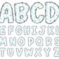 Seashell Alphabet Letters