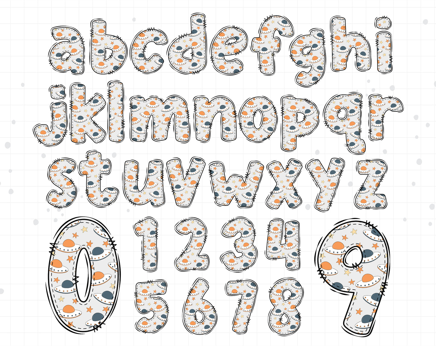 outer space font