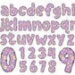 smiley alphabet letters