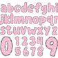 rainbow alphabet letters