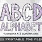 Valentine Alphabet Letters Bundle