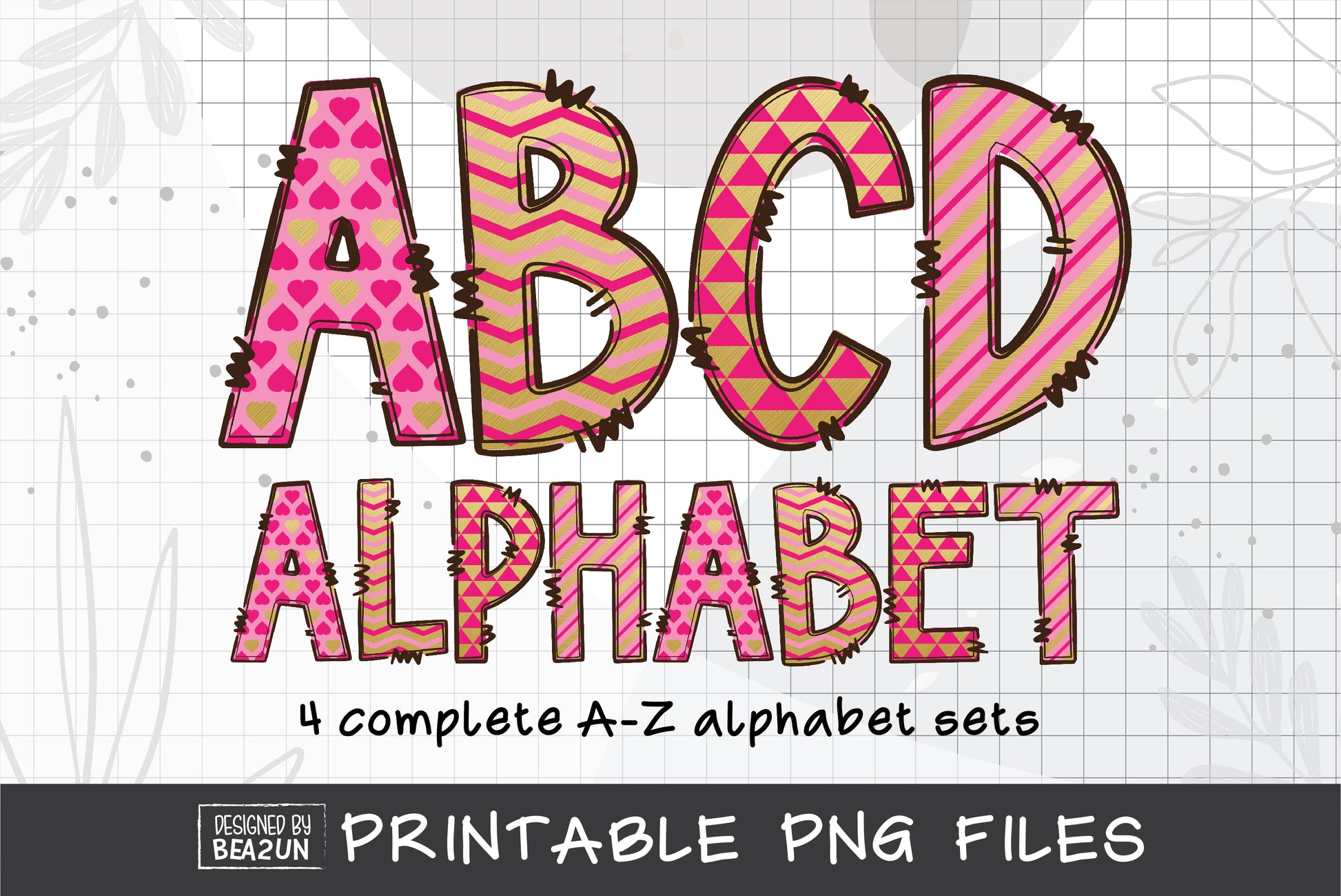 Valentine PNG Letters