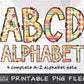 Summer Doodle Letters Bundle