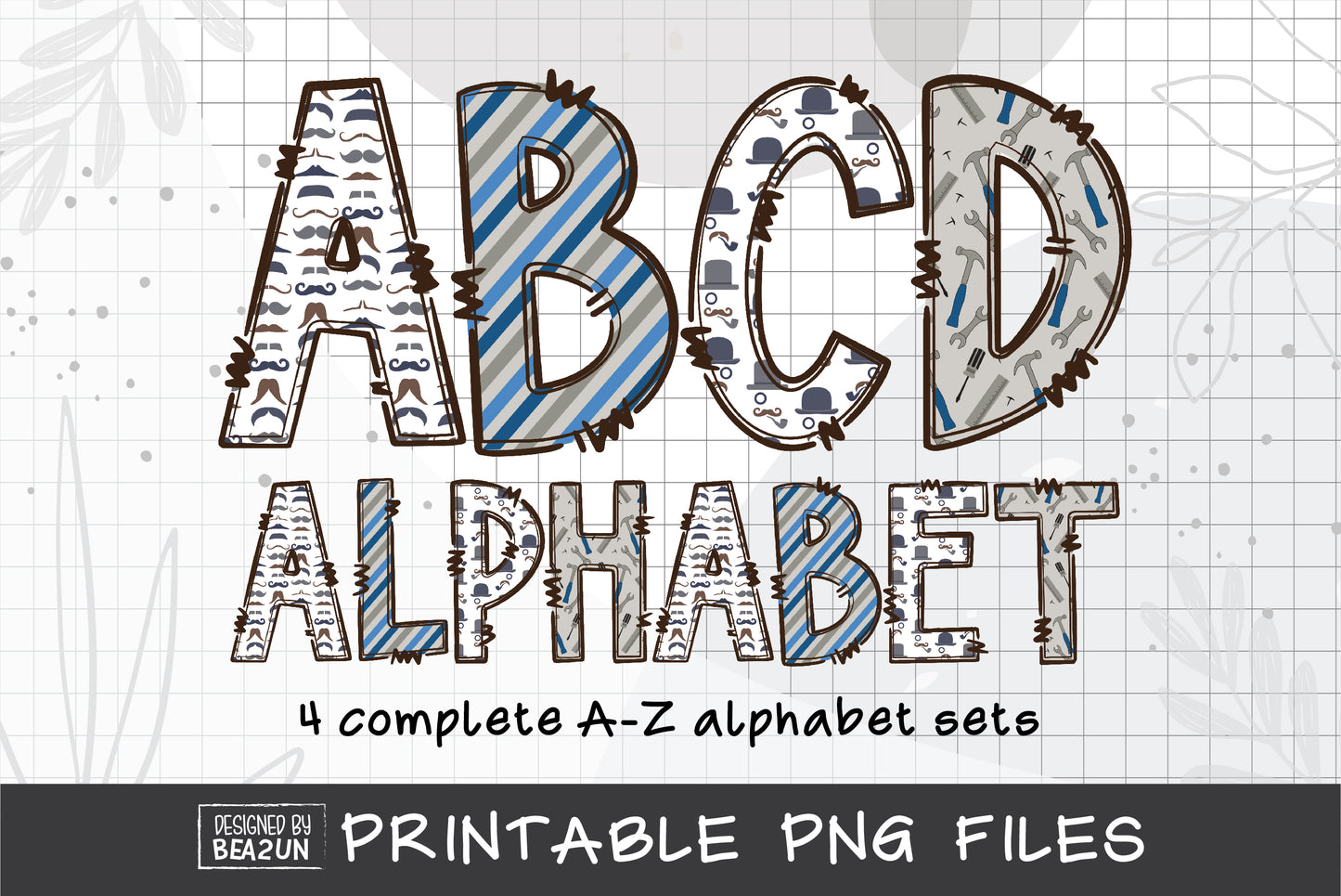 Doodle Alphabet Letters