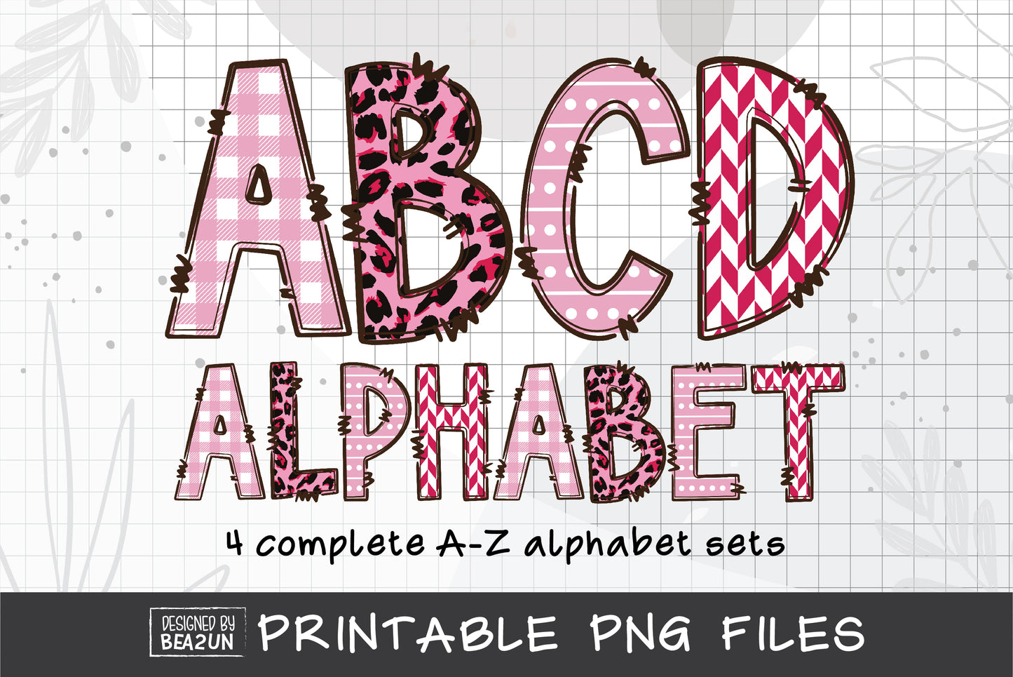 Valentine's Day Alphabet Bundle