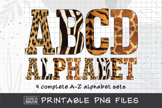 Safari Animal Alphabet