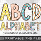 Easter Alphabet PNG