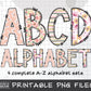 Flower Alphabet Letters