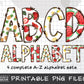 Summer Fruit Doodle Alphabet Bundle