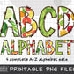 Fruit Doodle Letters Bundle