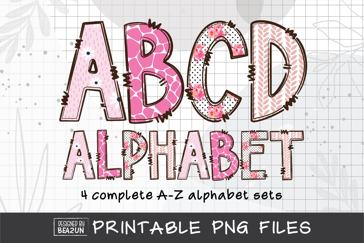 Doodle Alphabet Letter