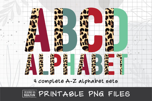 Half Leopard Alphabet