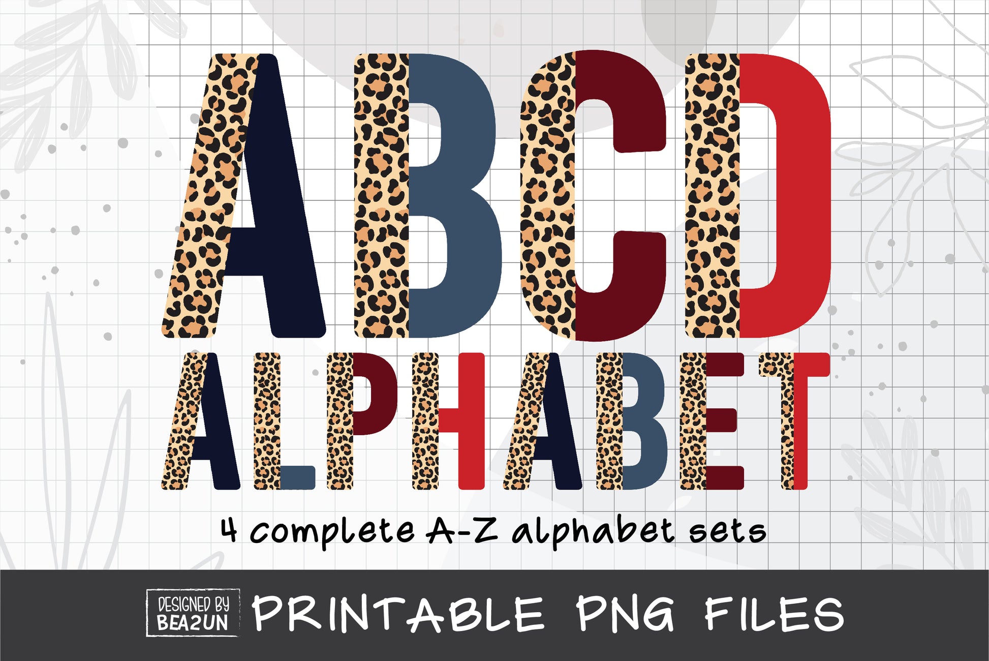 4th of July Alphabet Sublimation