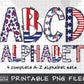 Patriotic Alphabet PNG