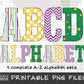 Mardi Gras PNG Alphabet