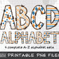 Doodle Letter PNG Bundle