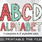 Watermelon Summer Alphabet Letters