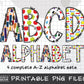 School Alphabet Sublimation