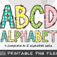 Easter Alphabet PNG