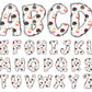 ice cream alphabet clip art