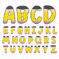 School Alphabet Letters