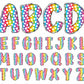 rainbow flag alphabet clipart