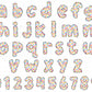 rainbow alphabet letters