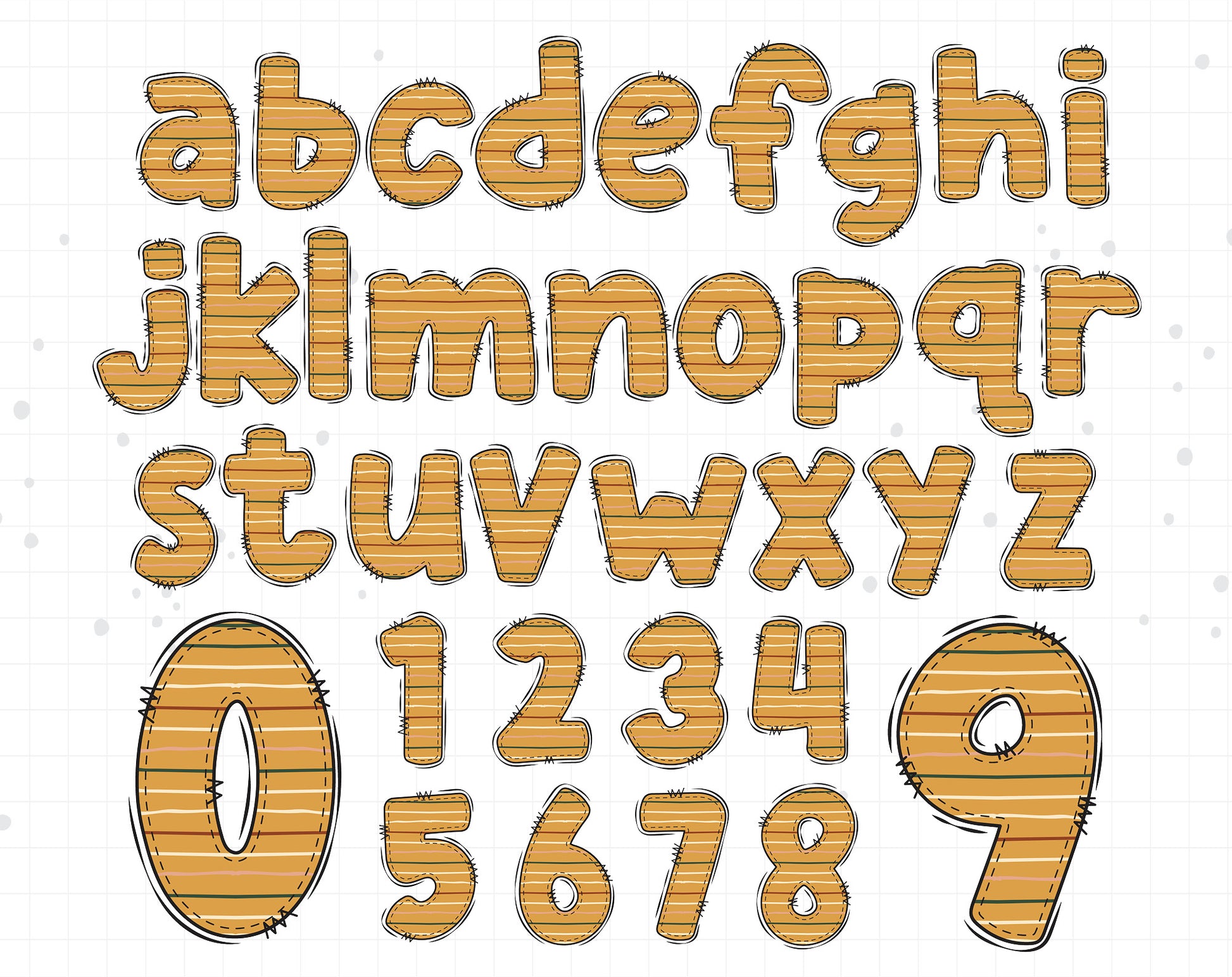 summer alphabet letters