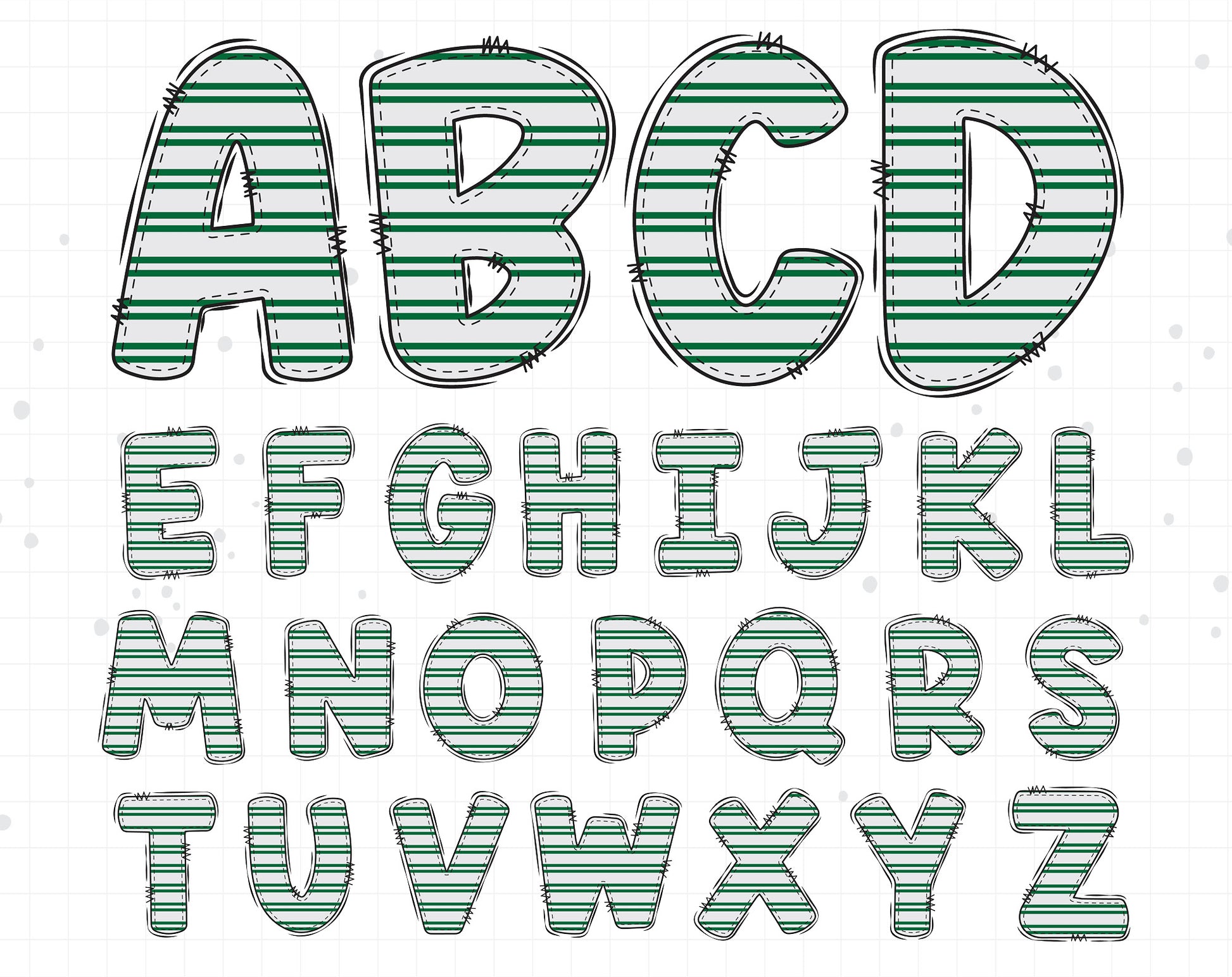 Harry Potter Slytherin PNG Letters