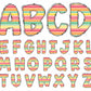 Citrus Doodle Alphabet