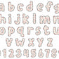 Boho Alphabet PNG