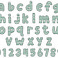 Harry Potter Slytherin PNG Letters